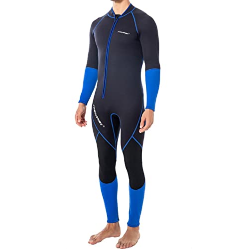 Chaqueta Wetsuit Top para Hombre 3mm Neopreno, Traje de Buceo con Cremallera Frontal y Mangas Largas para Natación, Snorkel, Buceo y Surf miniatura 7