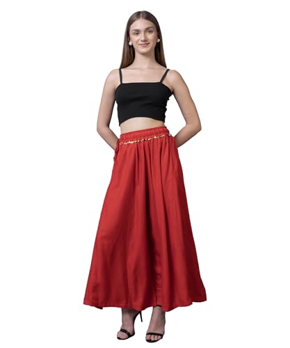 Image of Rayon Comfort Fit Palazzo