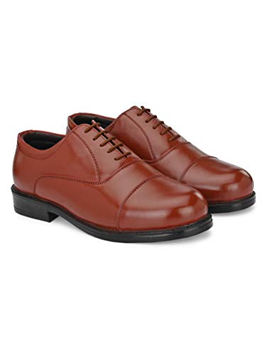 Image of Eego Italy Light Weight Genuine Leather Police /Security /Service Shoes