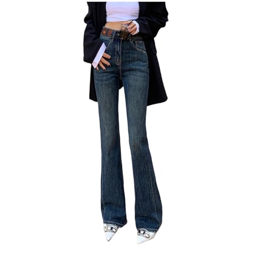Jean d'hiver doublé en polaire pour femme avec velours épais