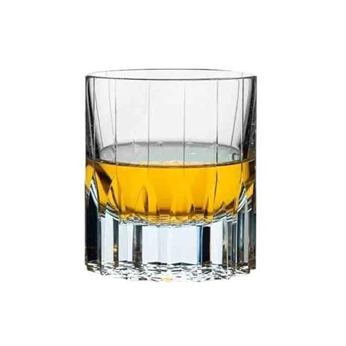 Vasos de whisky de cristal 250 ml estilo Old Fashioned vasos tallados para bourbon 2