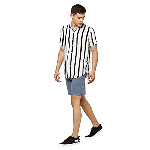 French Terry/Loop Knit Cotton Shorts for Men with Zipper Pockets & Matching Drawstring (Sizes S-XXL)-image-10
