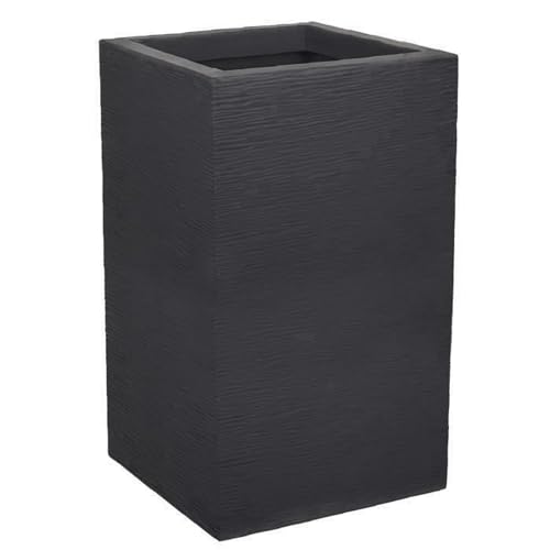 Pot carré haut Graphit up 36l 29.5x29.5x49.5 cm anthracite
