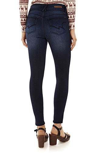 WallFlower Women's Sassy Skinny High-Rise Insta Soft Juniors Jeans (Standard and Plus), Shannon, 9 Long — view 3