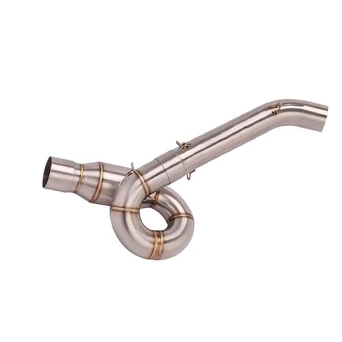 Tuyau d'échappement pour Kawasaki ZX-10R 2009-2017 avec lien intermédiaire de 50.8mm