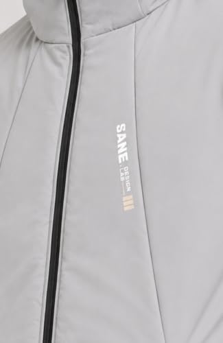 Image of SANE Men's Hooded Puffer Jacket, Quilted Winter Coat, Warm and Lightweight, Detatchable Cap