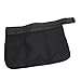 Acouto High Elasticity Ball Waist Pouch – Versatile Tennis and Carrier with Large Capacity Mesh Pocket for Sports and Running (Black)
