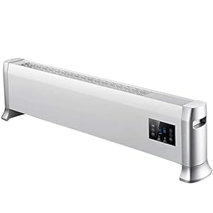 Verwarming, elektrische convectorverwarmer met thermostaat en timer – vrijstaande radiatorverwarmer – 2000W-verwarmer – ventilatorkachels voor thuis Lage energie – led-display