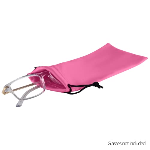 Image of Noble Hard Shell Glasses Case - Protective Eyeglass Case for Glasses with Microfiber Cleaning Cloth and Pouch