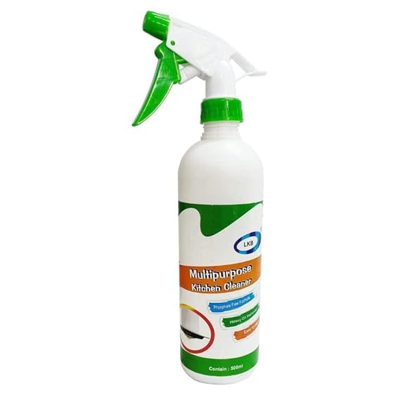 Samip KITCHEN OIL & GREASE STAIN CLEANING REMOVER SPRAY 500 MLBottle Material: Plastic; Item Form: Liquid; Shelf Life: 36 Months