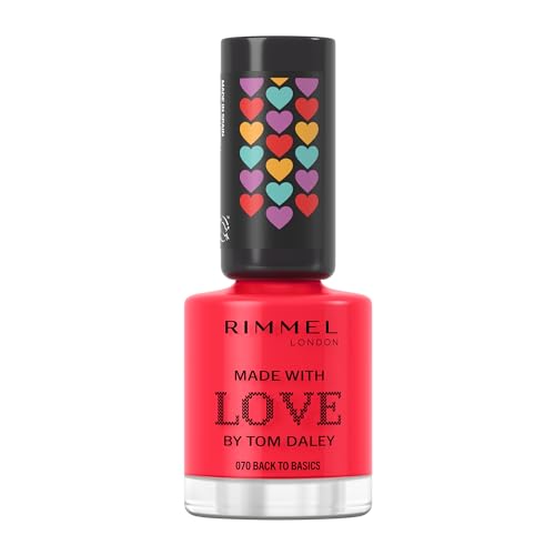 Rimmel London, 60 Seconds Super Shine, Colección Tom Daley, Esmalte de uñas, 070 Back To Basics, 8 ml