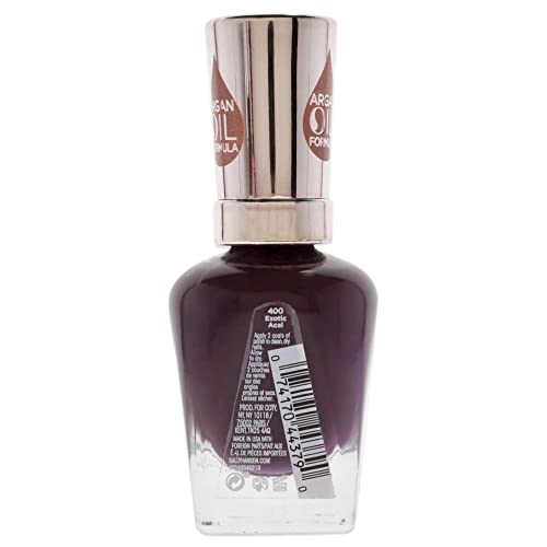 Sally Hansen Color Therapy Nail Polish, Exotic Acai, Pack Of 1 #TOP26