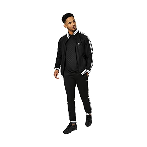 Preisvergleich Produktbild Lonsdale Herren Gentlemen Mono Logo Trainingsanzug Schwarz Logo XXL