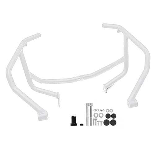 Cage de protection moteur moto F900R F900XR 2020-2023 - Crash bar supérieur argent