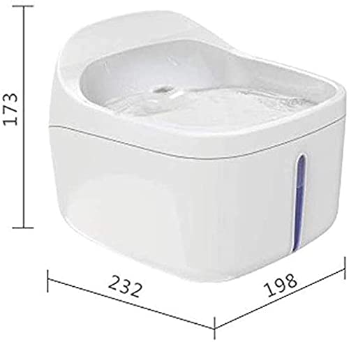 Fuente de agua automática para gatos y perros pequeños miniatura 7