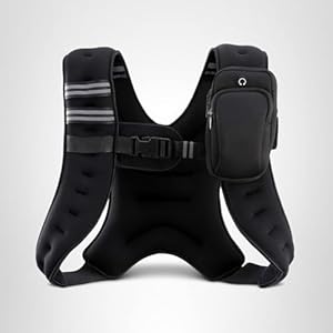 ZELUS Weighted Vest, 6lb/8lb/12lb/1...