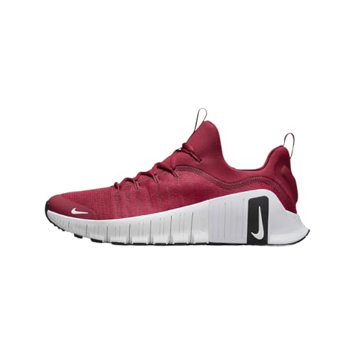 Nike Free Metcon 6 (Team Bank) Men's Workout Shoes (HM3754-602, Team Crimson/Black/White) Size 12