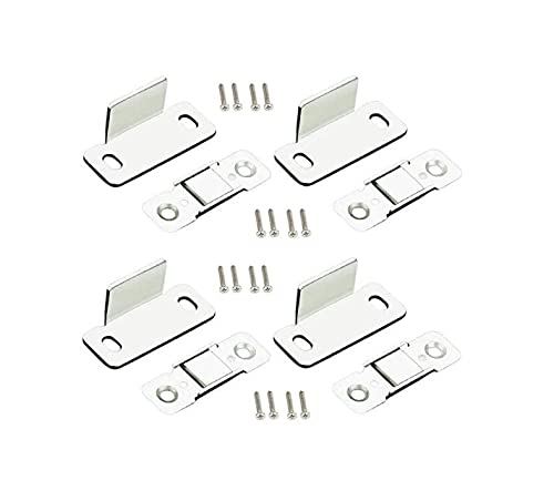 MHS Ultra Slim Magnetic Door Catcher Stopper for Cupboard Drawer with Screw (Horizontal Type, Pack of 4) (B09MLRTPPF) Amazon Price History, Amazon Price Tracker