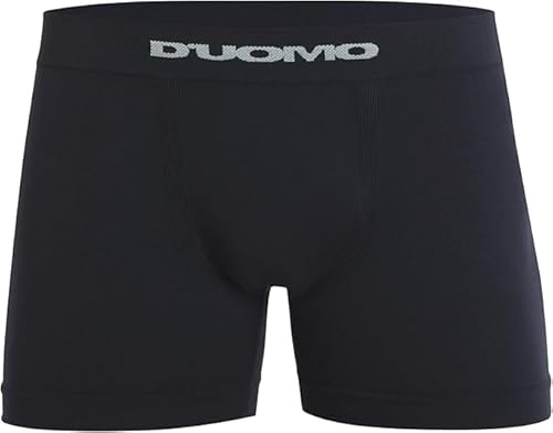 Kit 10 Cuecas Boxer Microfibra, Duomo, Masculino (BR, Alfa, GG, Regular, Branco/Preto)