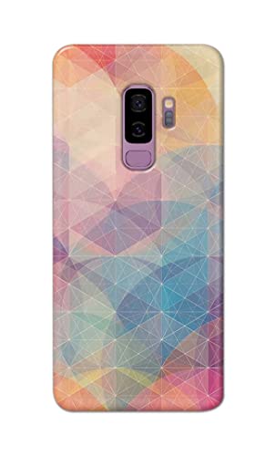 Image of Printed Hard Back Cover Case for Samsung Galaxy S9 Plus | Samsung S9+ Back Cover (Crumpled Paper Design) -1803