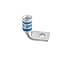Panduit LCAS2/0-38F-X Copper Compression Lug, 1 Hole, 2/0 AWG, Short Barrel, 3/8-Inch Stud, 90? Bent Angle