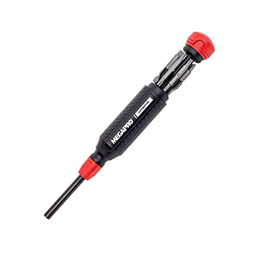 Megapro 141AUTO 14-In-1 Automotive Driver, Black/Red