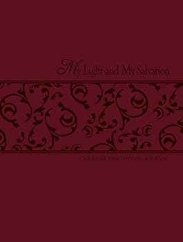 Stationery My Light and My Salvation: One Year Devotional Journal Book
