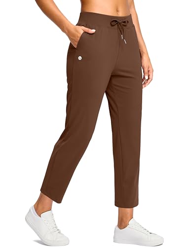 Image of G Gradual Petite Pants for Women 24 inch /26 inch Ankle Pants with 2 Pockets