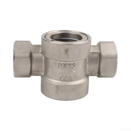 Indicador de flujo de agua con visor de vidrio rosca Dn10 Dn50 para tuberías de aceite 2