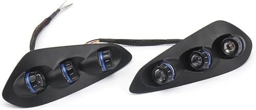 Luz Trasera para Motocicleta BMW S1000RR 2023 Azul con Intermitente Integrado