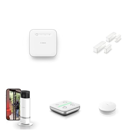 Bosch Smart Home Alarmsystem M, Starter-Set inklusive Gutscheincode für 2 Monate Security+ Notfallservice gratis
