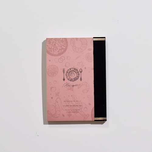 Image of PETAL & FLOW B6 Size Rough NoteBook 5 inch x 7 inch, 288 pages (144 sheets), Vintage Style (Gourmet)