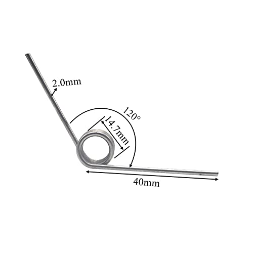 JINGERL Molla di Torsione in Acciaio Inox