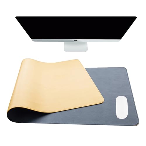 Sous-main multifonction double face pour protéger le bureau et stabiliser la souris