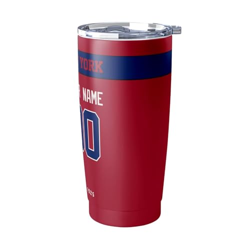 Image of ANTKING New York Tumbler 20 oz Travel Coffee Cup Custom Name Number for Men Women Boy Gifts