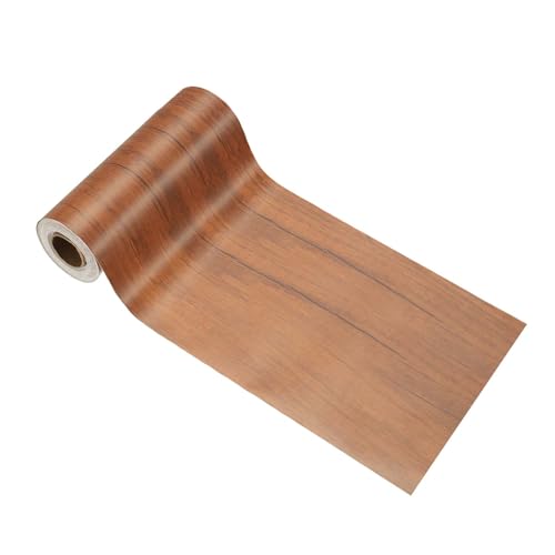 Image of PATIKIL Wood Grain Tape 4.7 inch x 32 ft, Self-Adhesive Wood Texture Repair Tape Realistic Wooden Effect Patch for Furniture Cabinets Floor Walls, Grain