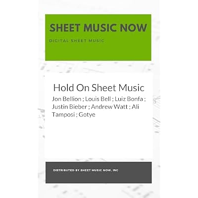 Hold On Sheet Music