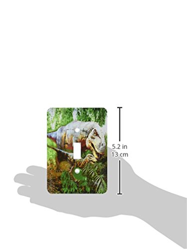 Interruptor de dinosaurios 3dRose LSP 4096 1 basculante individual decorativo 3