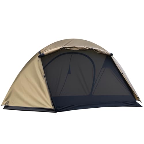 Carpa para 2 personas, 4 estaciones, impermeable y liviana