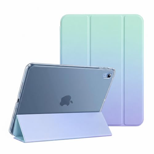 Image of MOCA Case for iPad (A16) 11th Generation 11 Inch 2025 10th Generation 2022 iPad 10.9 Inch Slim Stand Hard Shell Back Protective Smart Cover for 10.9 inch iPad 10th Gen 2022 Release A2696 A2757 A2777
