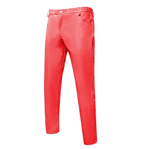 Pantalon en cuir brillant homme pour vos soirées et concerts rock