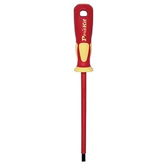 Proskit VDE 1000V Insulated Screwdriver (-6.5x150) (Pack of 1)