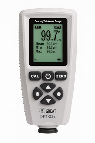 Image of digital vernier calipers with large LCD screen electronic vernier caliper thickness measuring Tool 0-6 in /0-150 mm auto off featured. (PLATINUM 300MM)