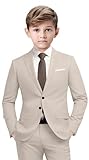 Anzug-Zubehör für Jungen mit schmaler Passform - Blazer-Hosen-Set für Jungen mit passendem Zubehör.