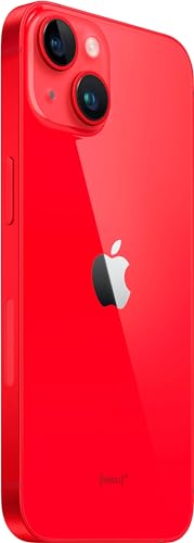 Image of Apple iPhone 14, 256GB, PRODUCT Red - Locked to AT&T (Renewed)