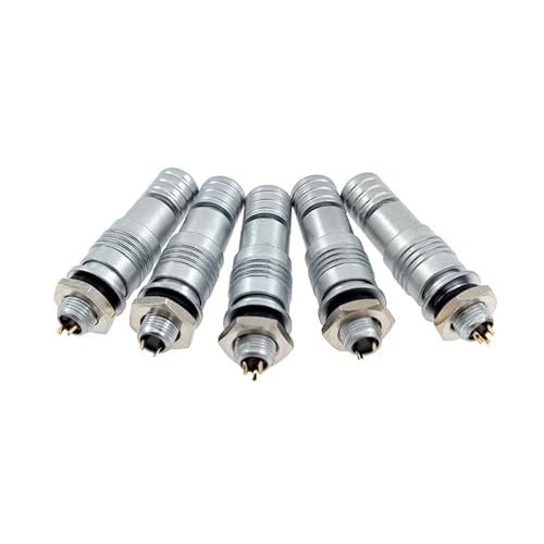 Conector push-pull XS6 de 2 pines para acoplamientos rápidos y seguros de 6mm