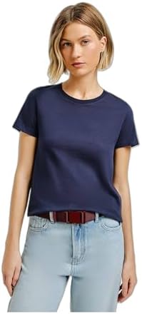 Blusa Básica Feminina Manga Curta