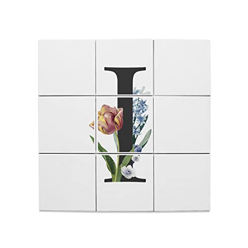 Carreaux Céramique Décoratif Prénom Fleurs pour Salon et Entrée