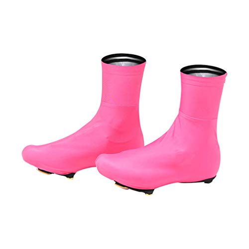 Cubres zapatos ciclismo hombre mujer, naranja, L miniatura 3