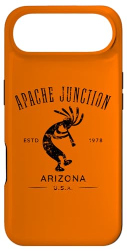 Installazione facile Custodia per iPhone Air Apache Junction Arizona Dancing Kokopelli Design invecchiato